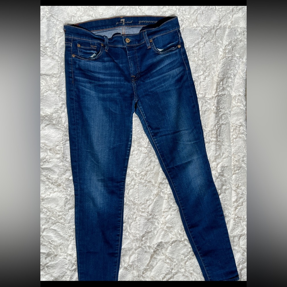 7 For All Mankind Gwenevere Skinny Jeans - Picture 7 of 14